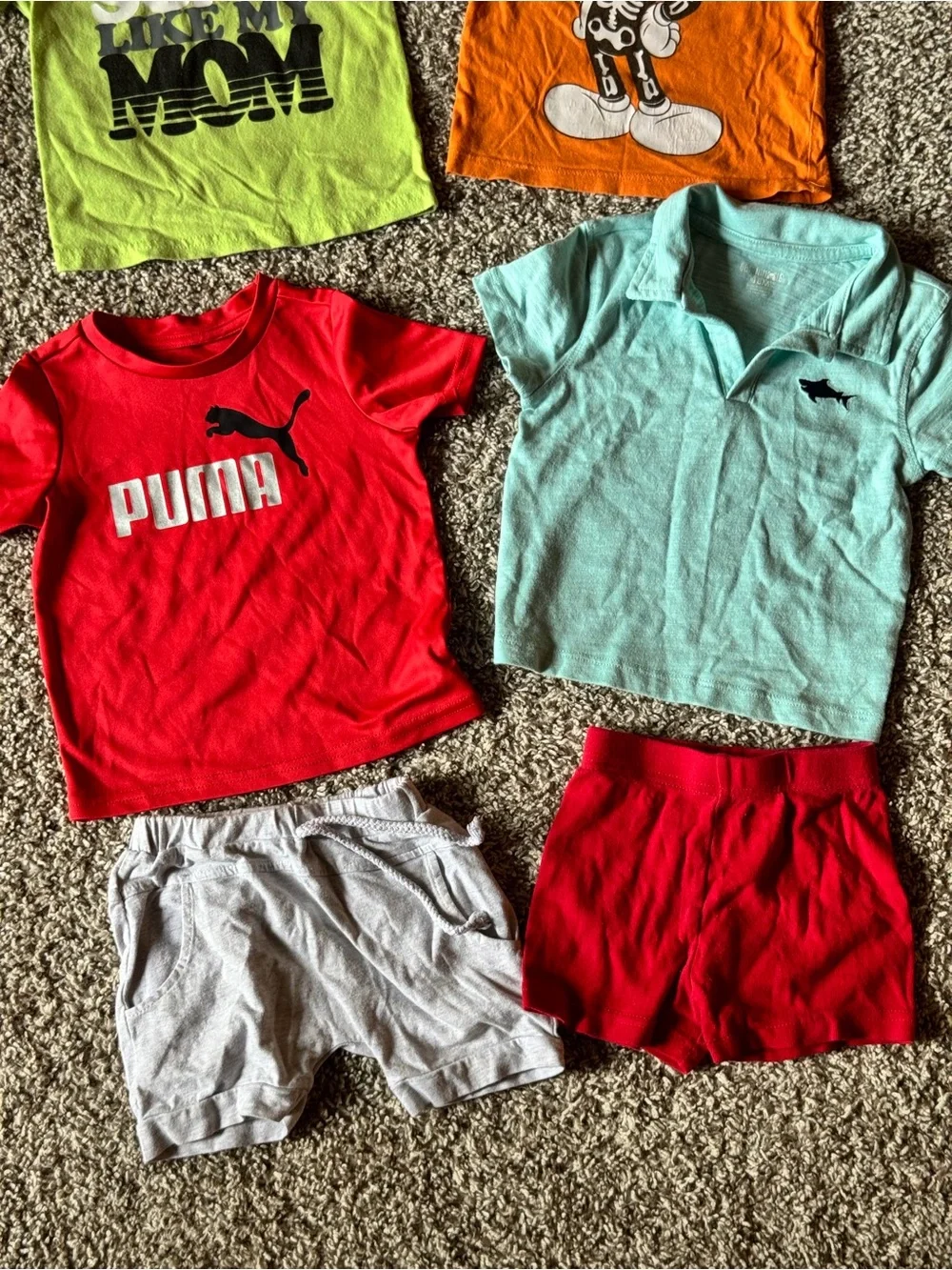 6-Piece Toddler Boy Clothing Lot Size 18M